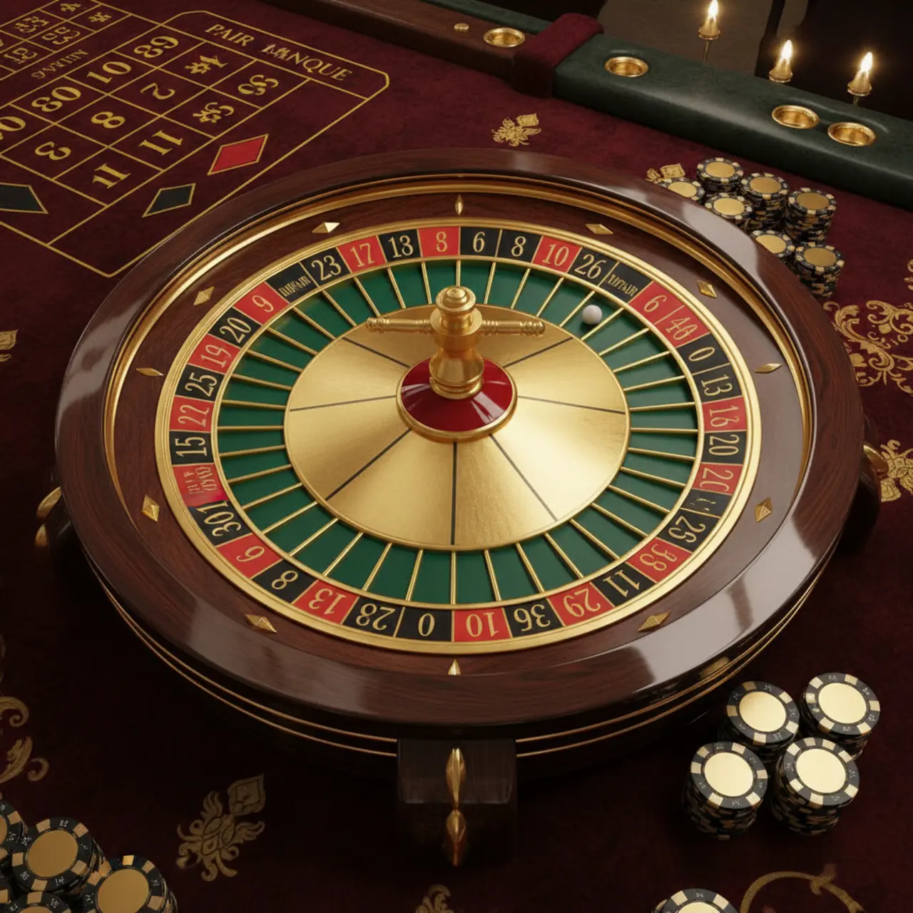 Marquee Roulette Wheel